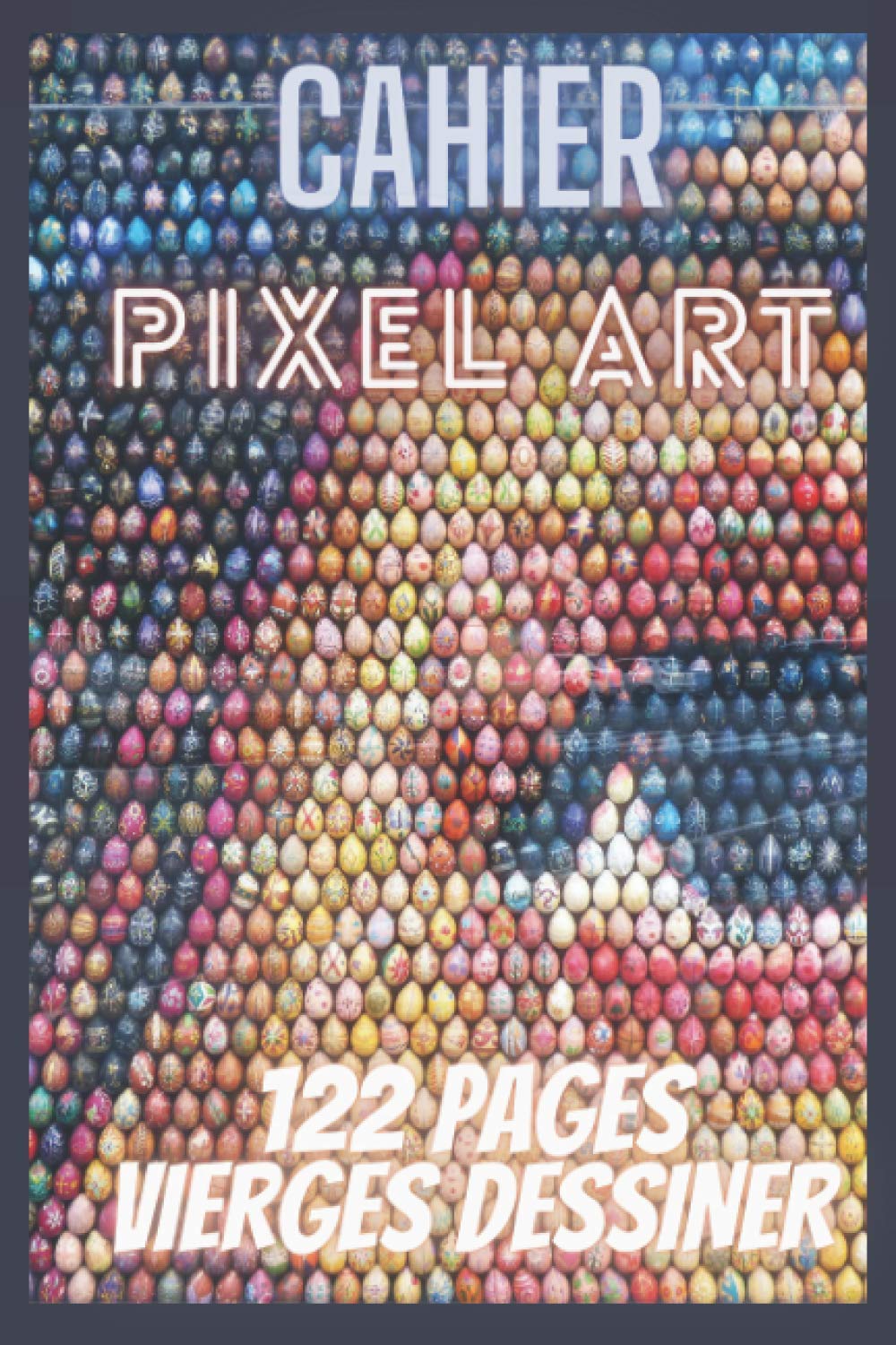 Cahier Pixel Art Livre De Cahier Pixel Art Cahier Vierge | Desertcart INDIA