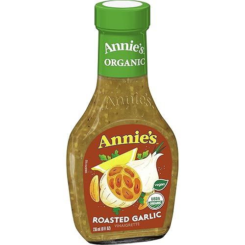 Vista 63 de Annie's Aderezo de vinagreta de jengibre y sésamo, certificado orgánico, sin OMG, 8 onzas líquidas