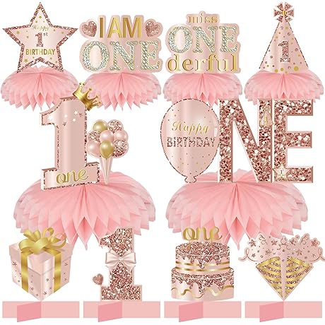 Adorable One Deerful Birthday Theme Decorations for Girls