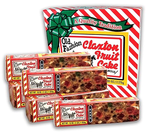 Miniatura 28 de Claxton Old Fashioned Fruit Cake, pastel de frutas, 3 libras