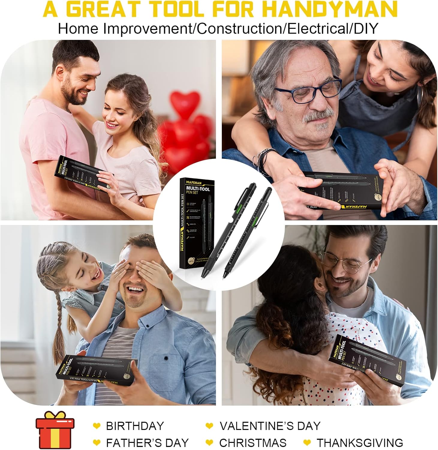 Surprising Dad Gift Showdown: 9-in-1 Multitool,All-Black,and More