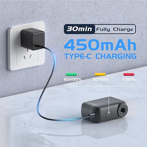 Miniatura 6 de Mini bomba eléctrica para bicicleta sin pantalla, bomba de aire portátil de 120 PSI, bomba de neumático de bicicleta pequeña recargable con válvulas
