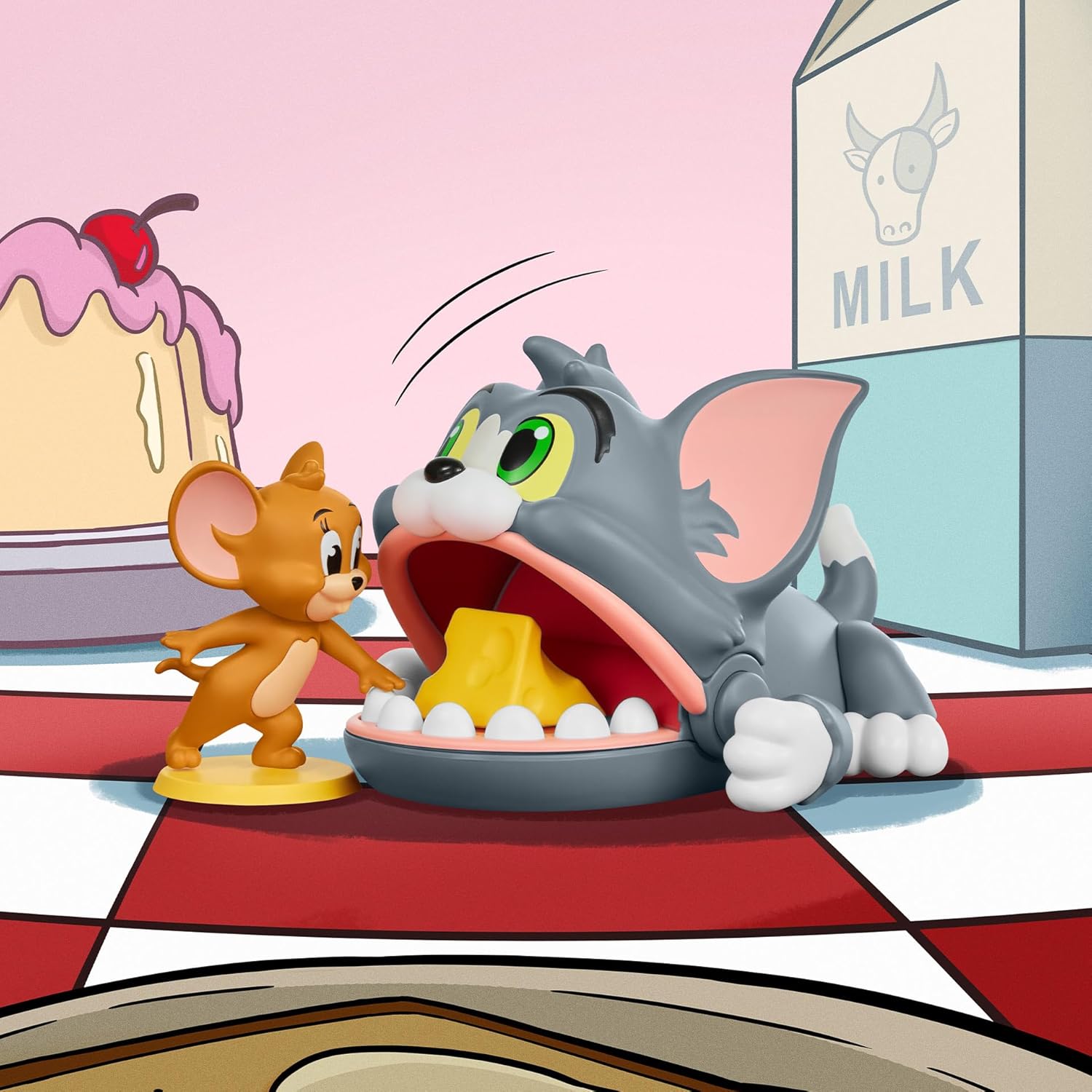 POP MART Tom and Jerry: Funfair Series Blind Box Figures, Collectible Toys Home Decorations, Holiday Birthday Gifts for Girls and Boys, Single Box