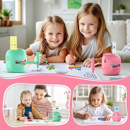 Miniatura 4 de Robot de dibujo educativo interactivo para niños, juguete de aprendizaje Montessori con 150 tarjetas de palabras, interacción de voz, a partir de 5