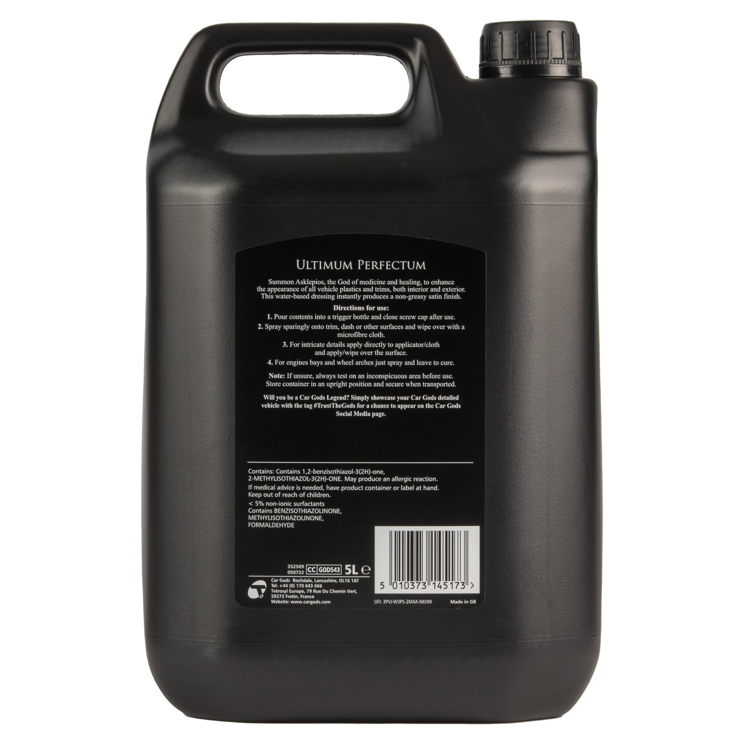 Car Gods Power Dressing – 5 litri