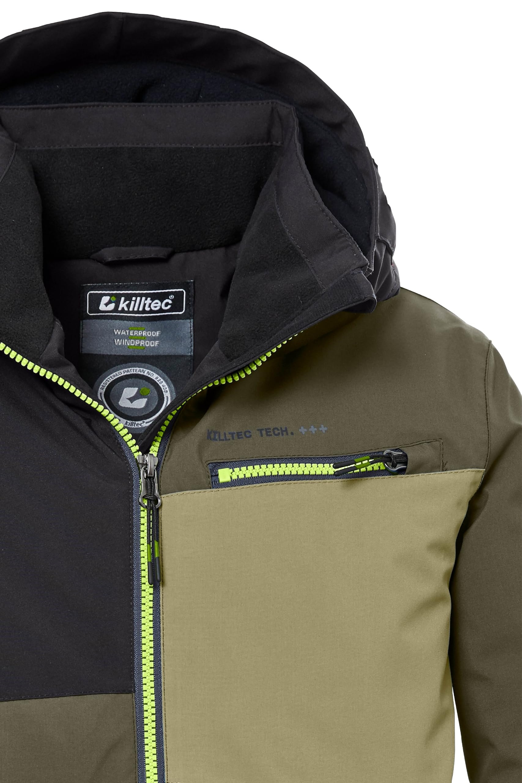 Killtec KOW 161 BYS JCKT Kinder Skijacke Schneejacke Winterjacke Jungen dunkelgrün grün