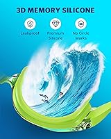 Vista 4 de Aegend - Gafas de natación, paquete de 2 gafas de natación sin filtraciones, para adultos, hombres, mujeres y jóvenes