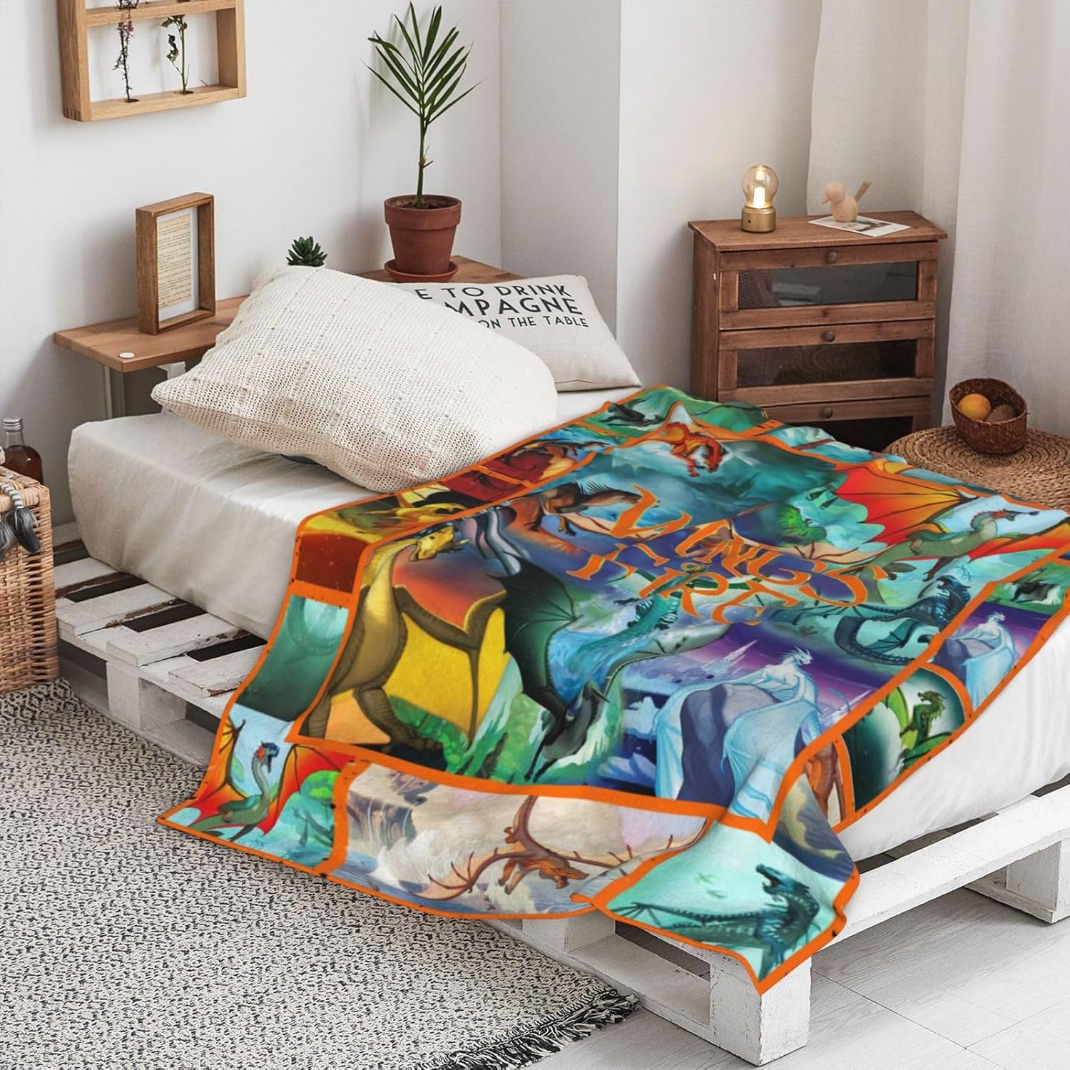 Throw Blanket Gifts Girls Boys Warm Soft Plush Lightweight Flannel Blanket Winter Bedding Blanket for Kids Women Men - Image 6