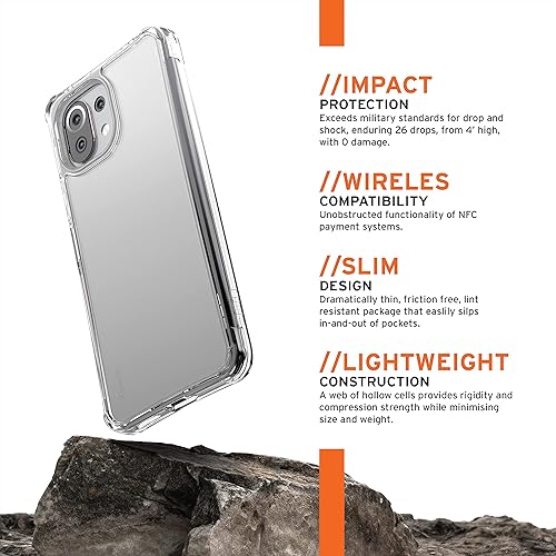 Miniatura 3 de URBAN ARMOR GEAR UAG - Funda protectora para Xiaomi Mi 11 Lite 4G / Mi 11 Lite 5G / Mi 11 Lite 5G NE [pantalla de 6.5 pulgadas] Funda protectora