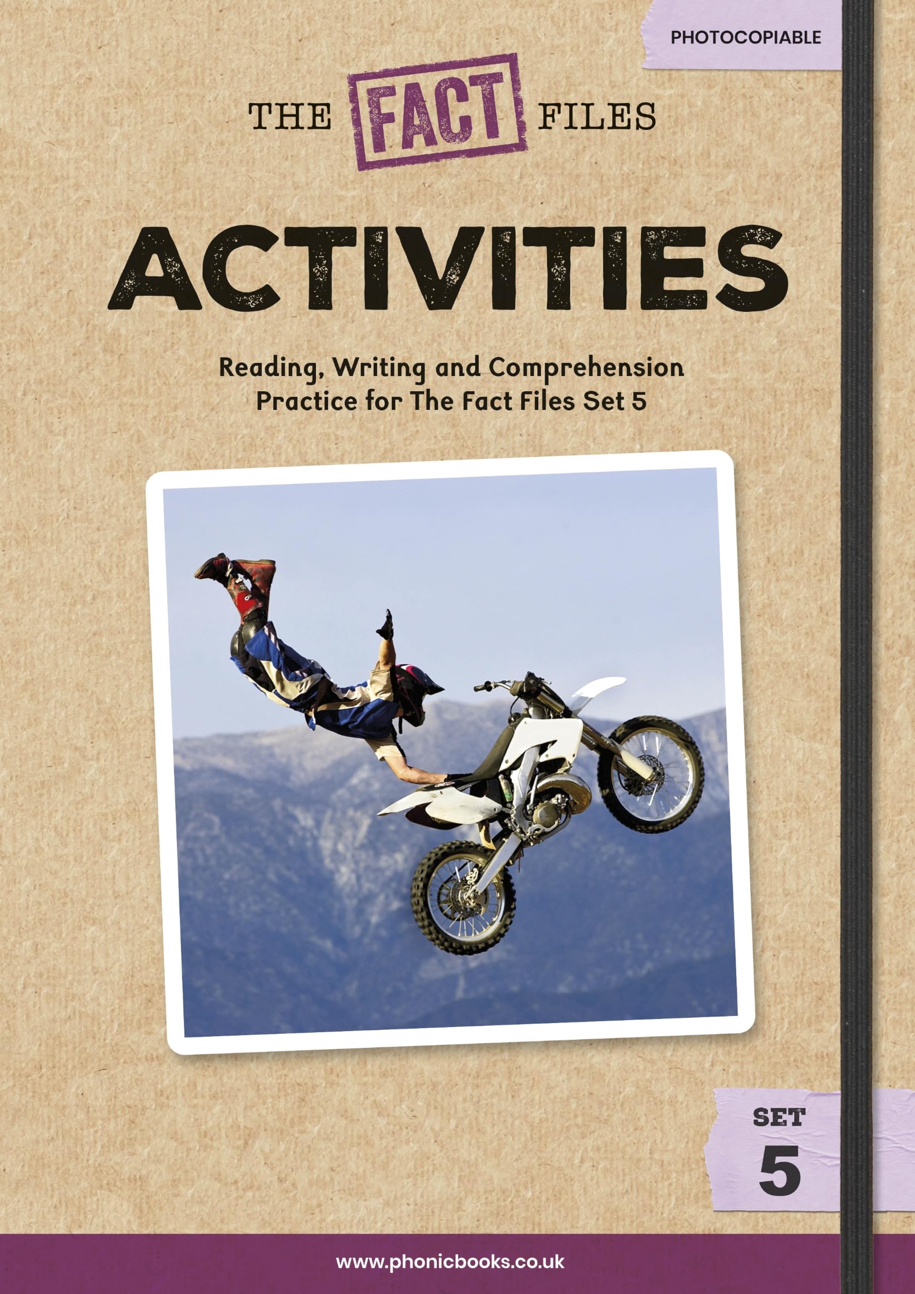 Phonic Books The Fact Files 5 Activities: Alternative Spellings, and Latin Suffixes (Phonic Books Catch-up Decodable Readers)