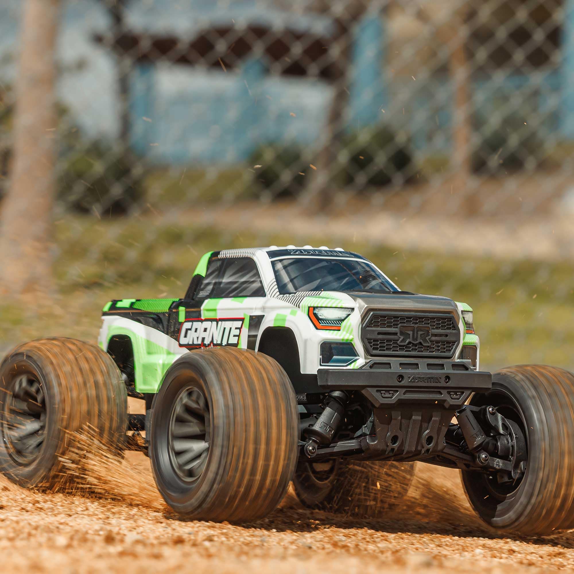 ARRMA 1/10 Granite 4X4 RTR Brushed Monster Truck Green ARA4202V4T1 Car