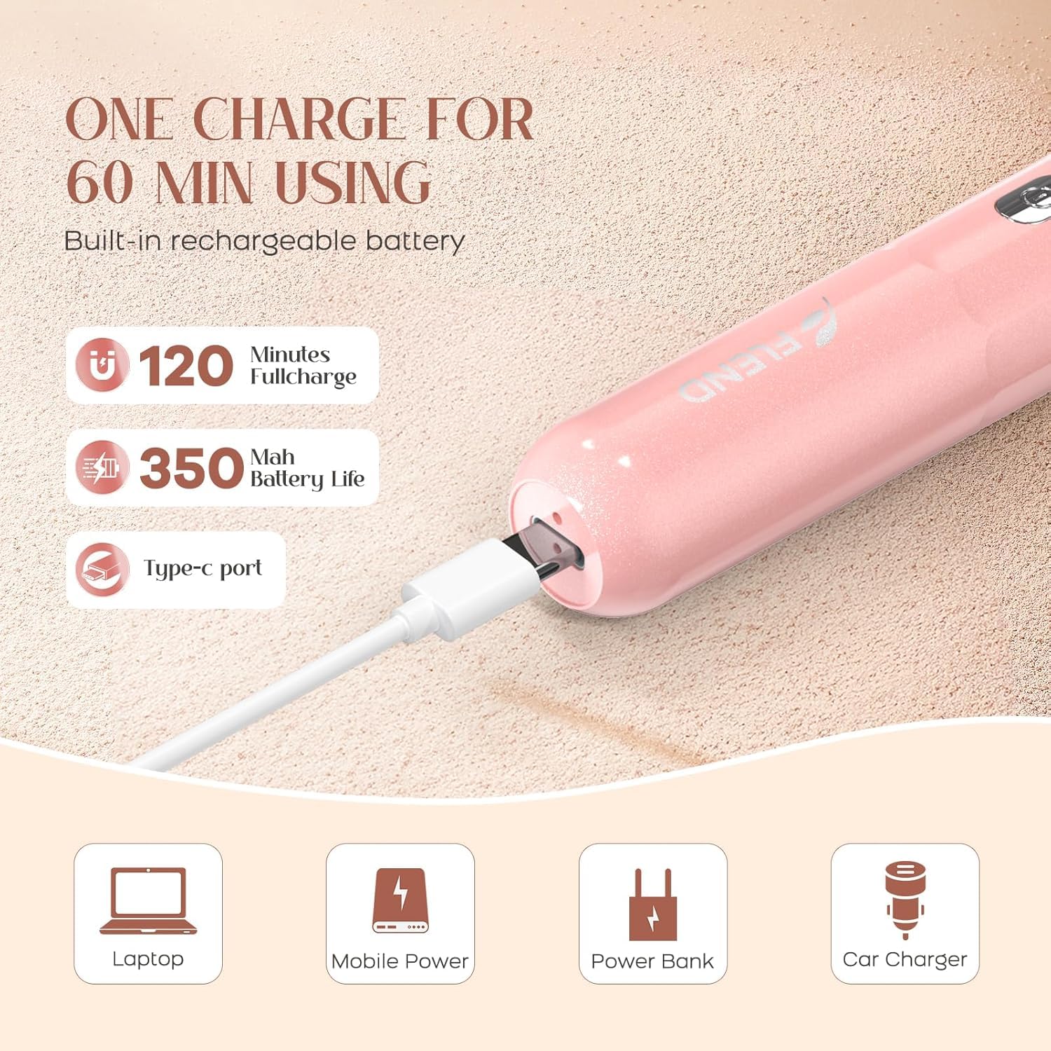 Epilatore elettrico 2 in 1 da donna, con luce LED, ricaricabile tramite USB, portatile, per viso, labbra, mento, gambe, braccia, bikini