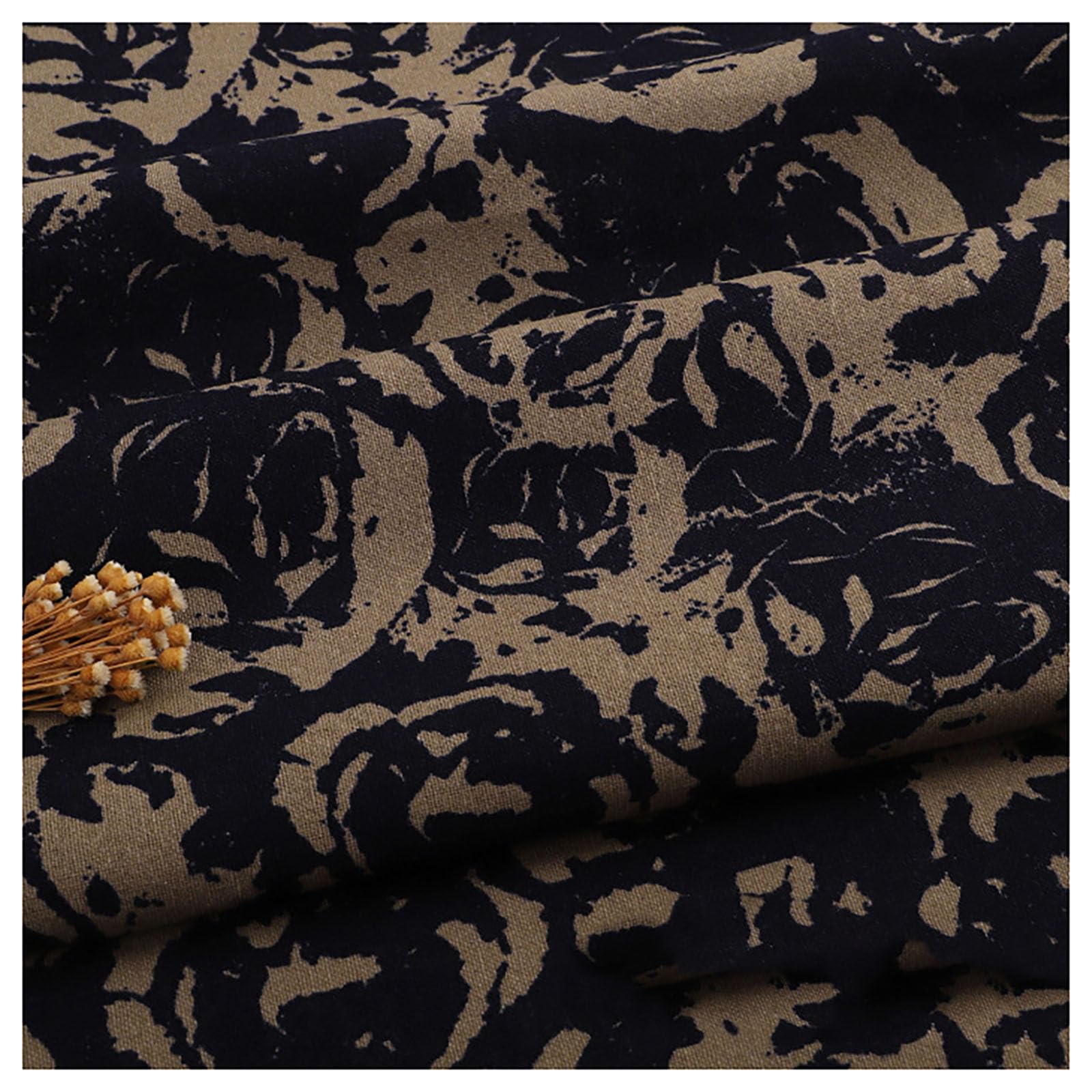 Tissu d'ameublement fleuri vintage pour décorer votre salon