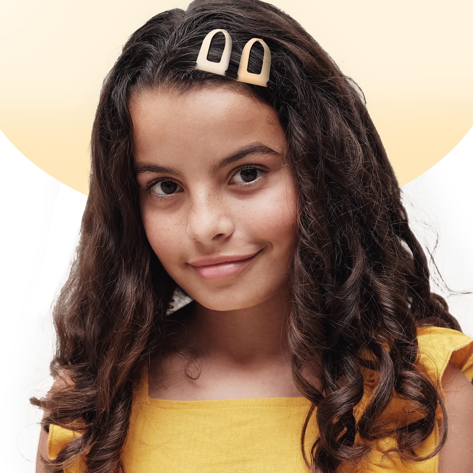 120 Snap Hair Clips Double Grip Metal Barrettes 8 Colors Hair Styling 40-Piece Double Grip Metal Snap Hair Clips | Non-Slip  main image 4