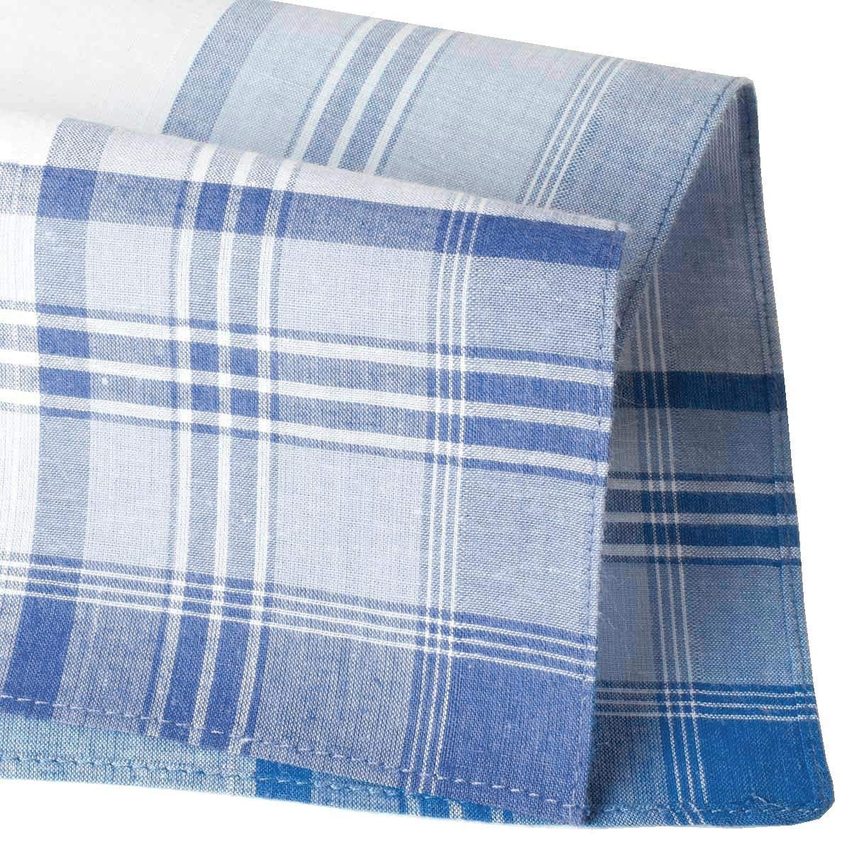 Chusteczki Materiałowe Oscar dla Mężczyzn – 100% Bawełna Barwiona w Przędzy – 40x40 cm – Klasyczne, Wytrzymałe i Ekonomiczne