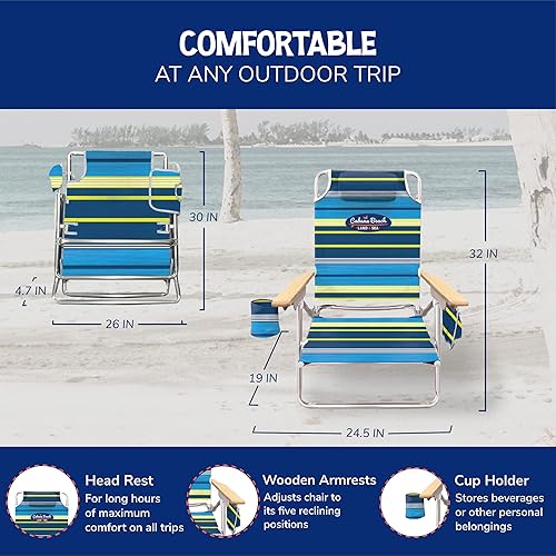 Miniatura 2 de Silla, 5 posiciones, Cool Candy Stripe