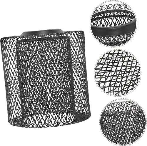 Miniatura 8 de 2 unids lámpara de techo pantallas de hierro para pasillo pasillo comedor bar pub estilo retro geométrico malla colgante