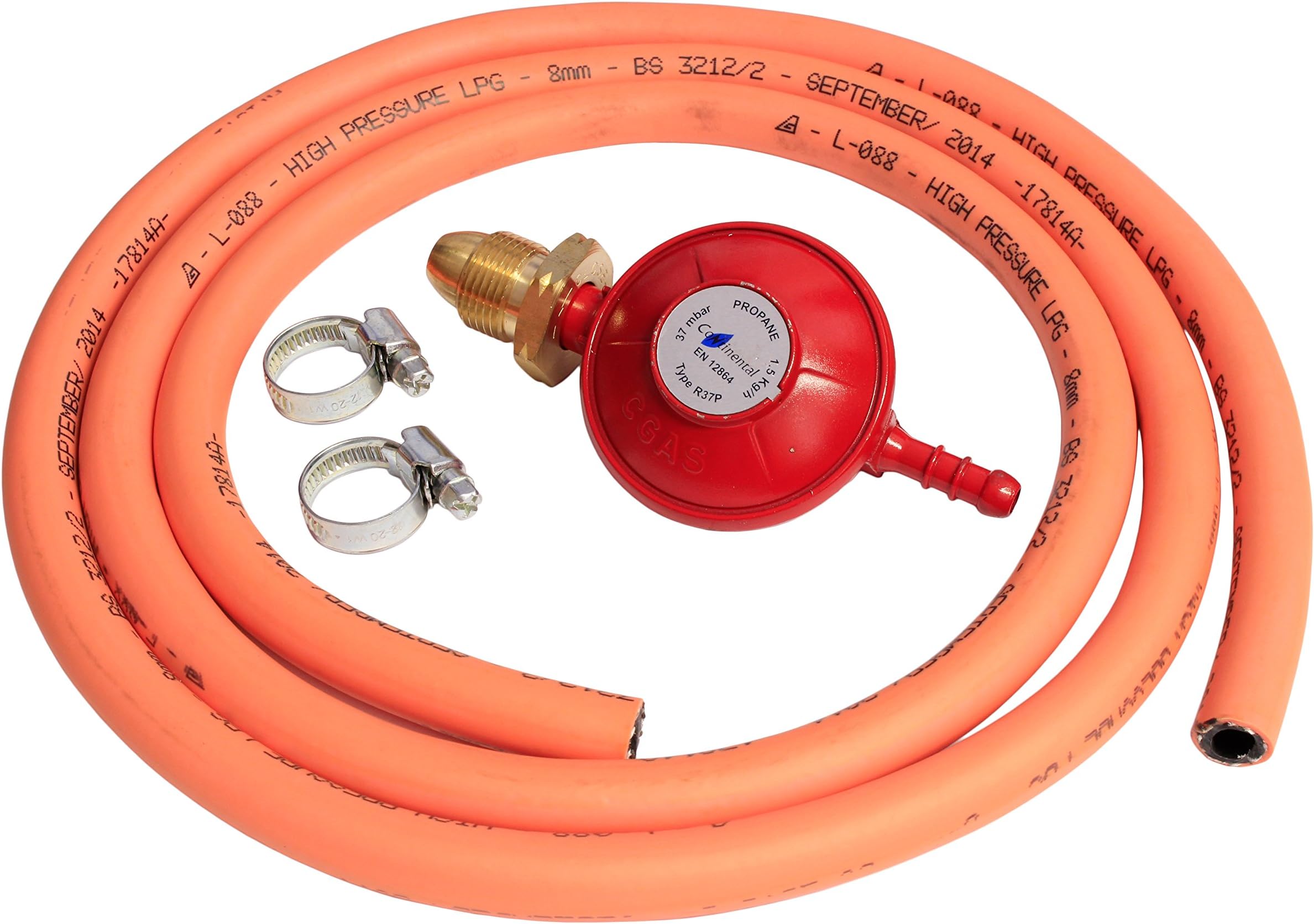 Boiling Ring Hose Kit Includes Standard Propane Regulator