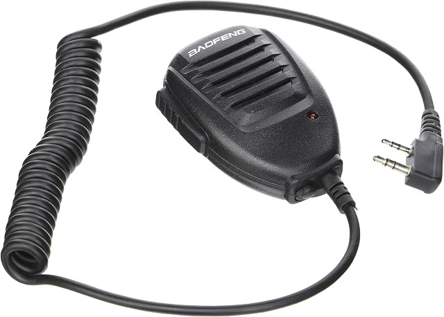 Baofeng 28-020-112 BaoFeng Two Way Radio Speaker, Black