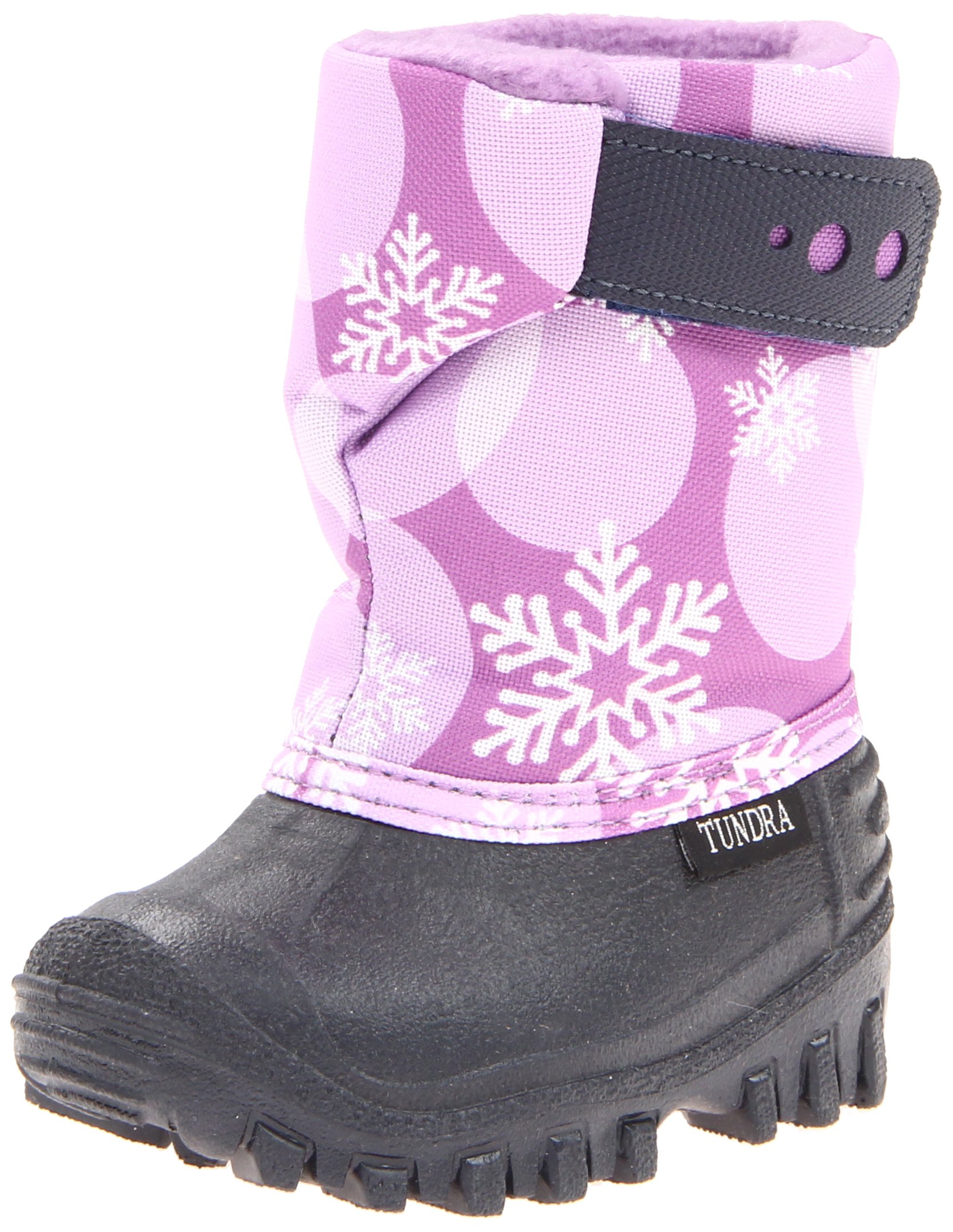 Tundra Teddy Winter Boot (Toddler/Little Kid), Navy/Plum, 4 M US Toddler