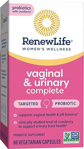 Miniatura 9 de Renew Life Women's Wellness - Suplemento probiótico vaginal y urinario y arándano, suplemento probiótico para equilibrio de pH para mujeres, salud