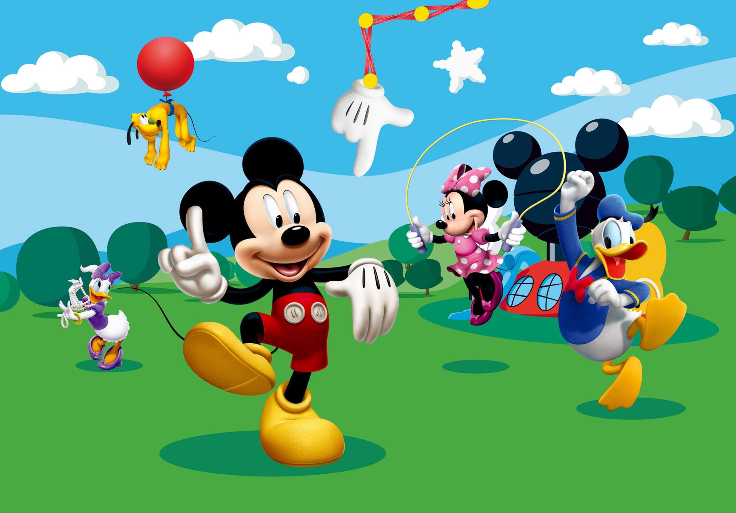 Mickey Mouse Disney wallpaper mural 360x270 cm photo wall mural kids bedroom