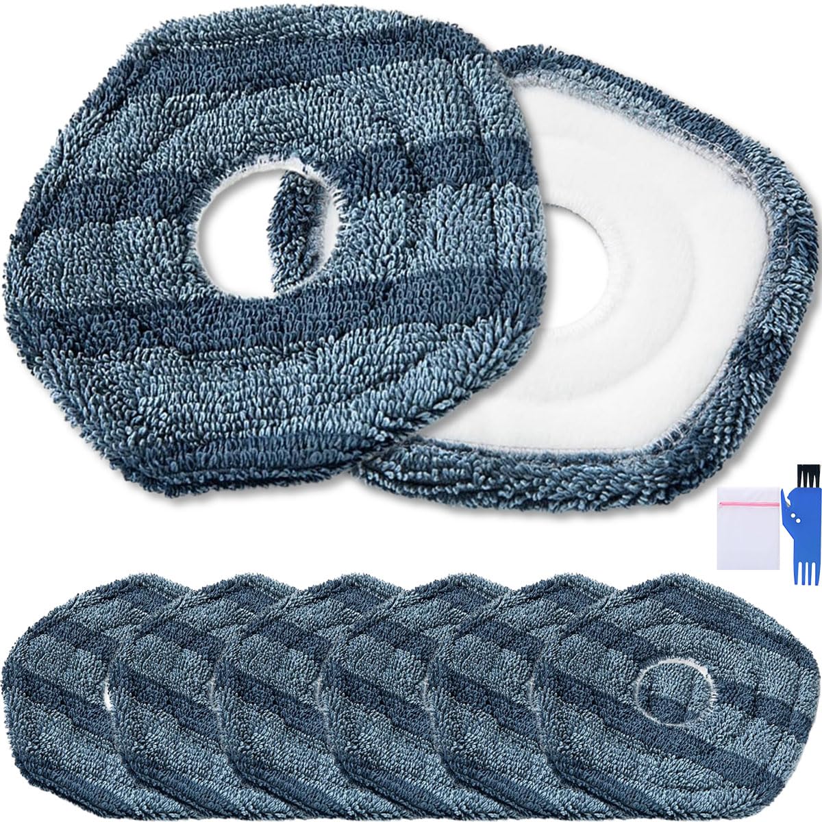 Serpillère pour Eufy X9 Pro, lingette de nettoyage microfibre pour robot aspirateur