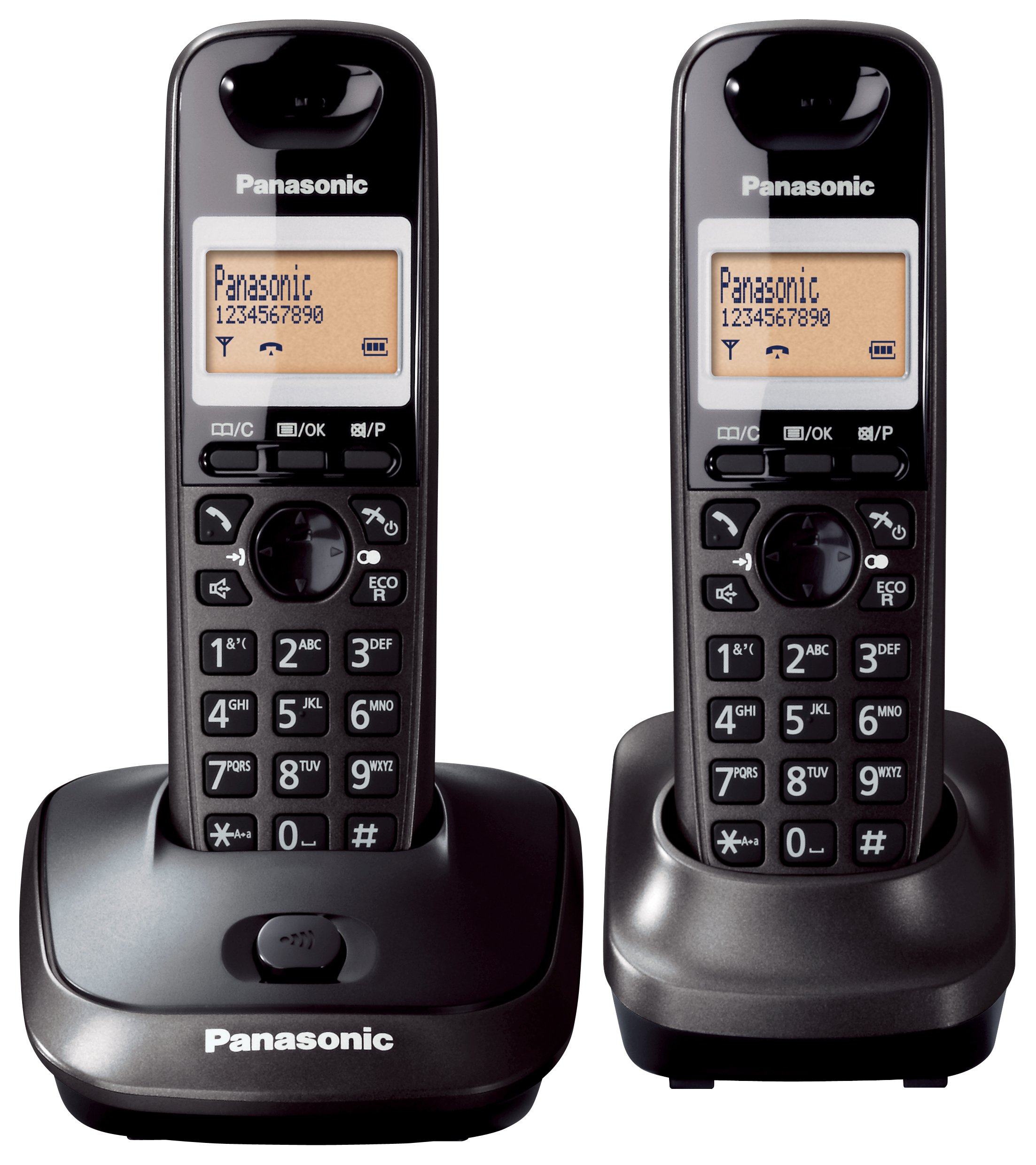 Panasonic KX-TG2512 Digital Cordless Phone (Black) : Amazon.in