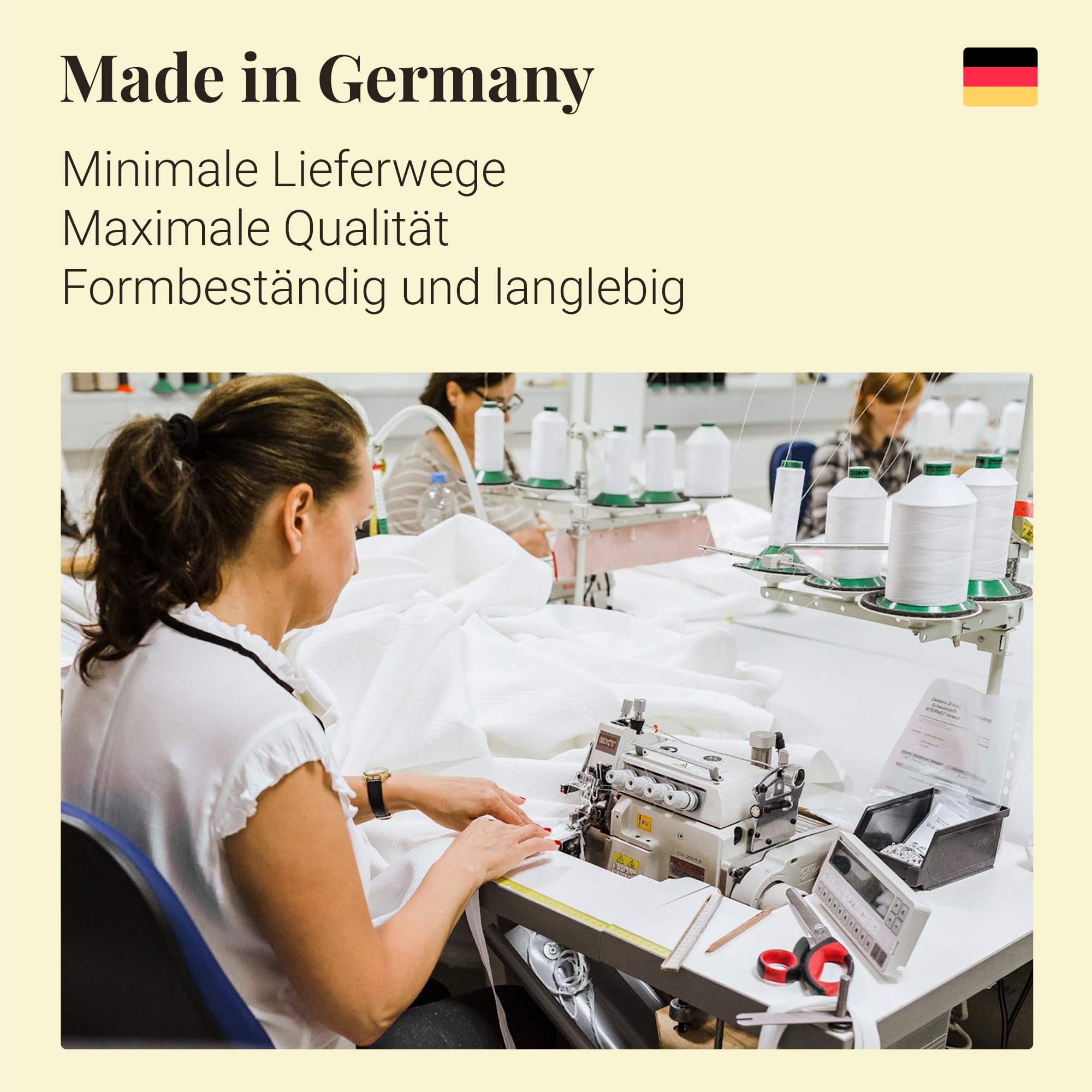 September Surmatelas Basique 70 x 140 x 6 cm – Doux – Fabriqué en Allemagne – Certifié Oeko-Tex – Lavable à 60 °C – 70 x 140 cm