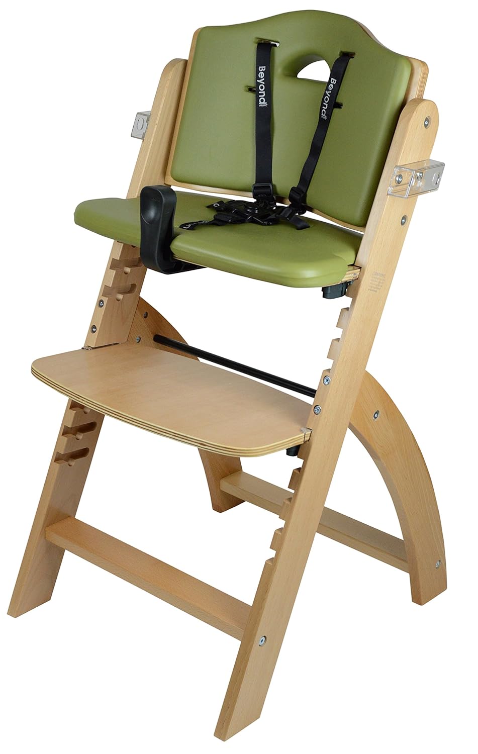 Buy Abiie Beyond Wooden High Chair with Tray. The Perfect Adjustable
