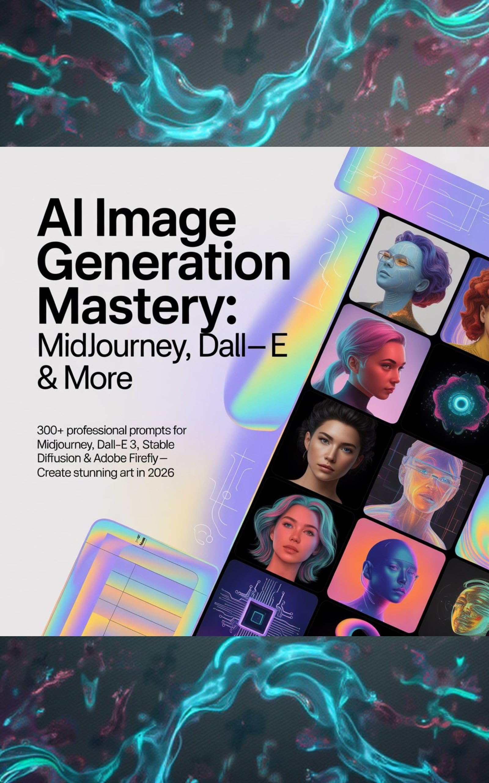 AI Image Generation Mastery: Midjourney, DALL-E & More: 300+ Professional Prompts for Midjourney, DALL-E 3, Stable Diffusion & Adobe Firefly - Create Stunning Art in 2026