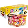 Otaste Baby Shark Tteokbokki Bus Pack 3 Flavors - Sweet & SpicyBulgogiJjajang - Korean Street Food, Instant Asian Meal, Retort Rice Cake, Alternative To Ramen and Ramyun