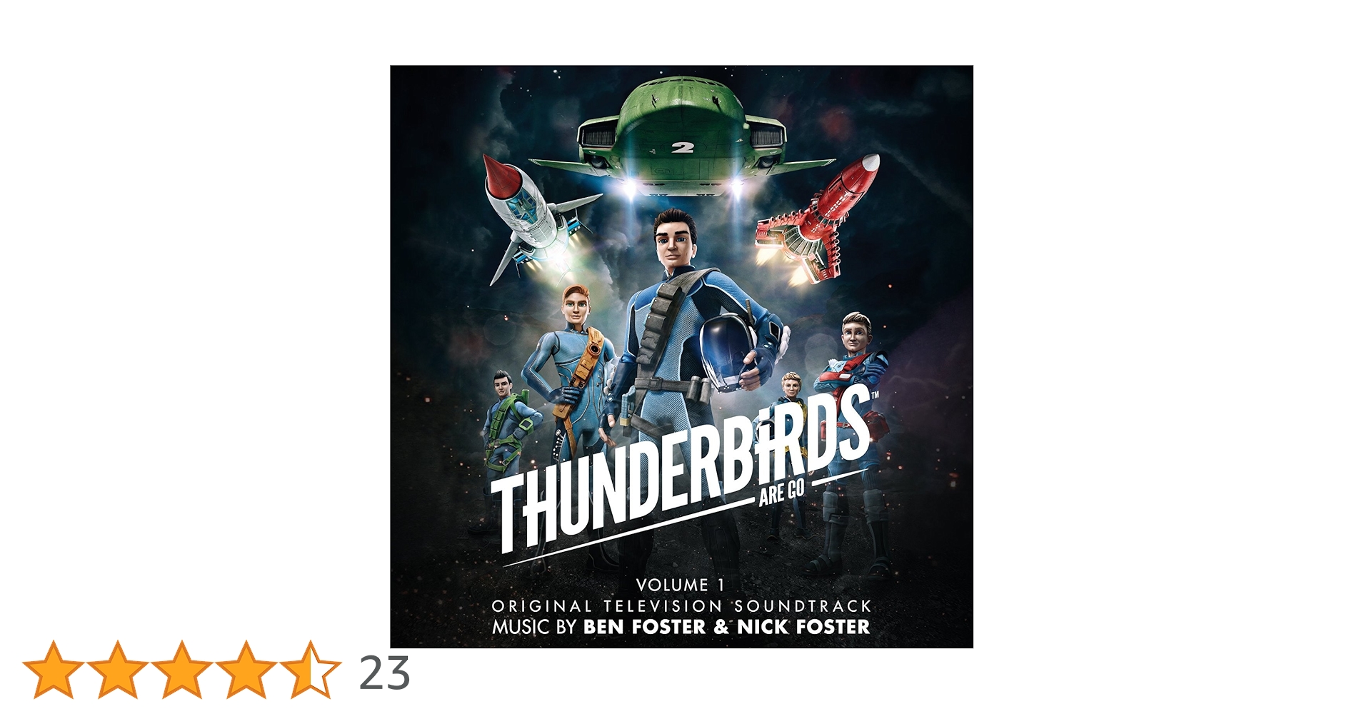 THUNDERBIRDS ARE GO サウンドトラック　LP 稀少 Amazon.co.jp: サンダーバード ARE GO: ミュージック