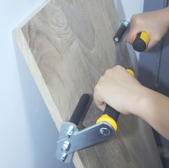 2PCS Plasterboard lifter Easy Panel Carrier Gripper Drywall Lifts Ergonomic Plate for Plywood Sheet Goods General Purpose Glass Handy Grip Hand Board Lifter Particle Thick Panels