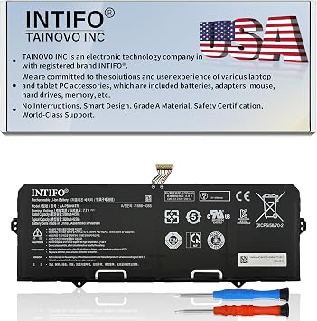45.5Whr AA-PBQN4TR Laptop Battery Compatible with Samsung Galaxy Chromebook 2 XE530QDA 13.3" Series XE530QDA-KA1US XE530QDA-KA2US XE530QDA-KB1US XE530QDA-KB2US Notebook BA43-00395A