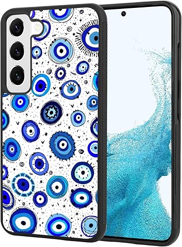 UNNKINE Bonita funda de flores para Samsung Galaxy S23 Plus para niñas y mujeres, diseño de hongos, TPU suave, parte trasera dura, a prueba de