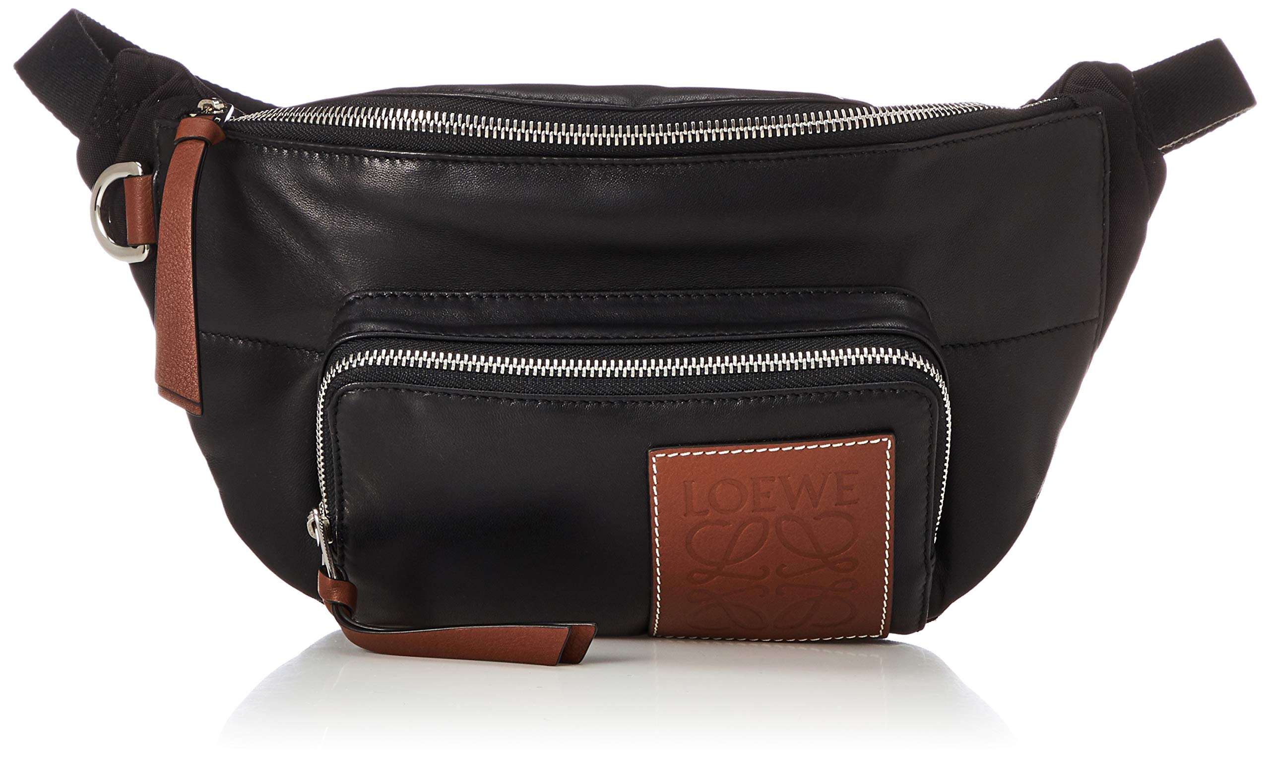 LOEWE(ロエベ) Body Bag, Black/Pecan