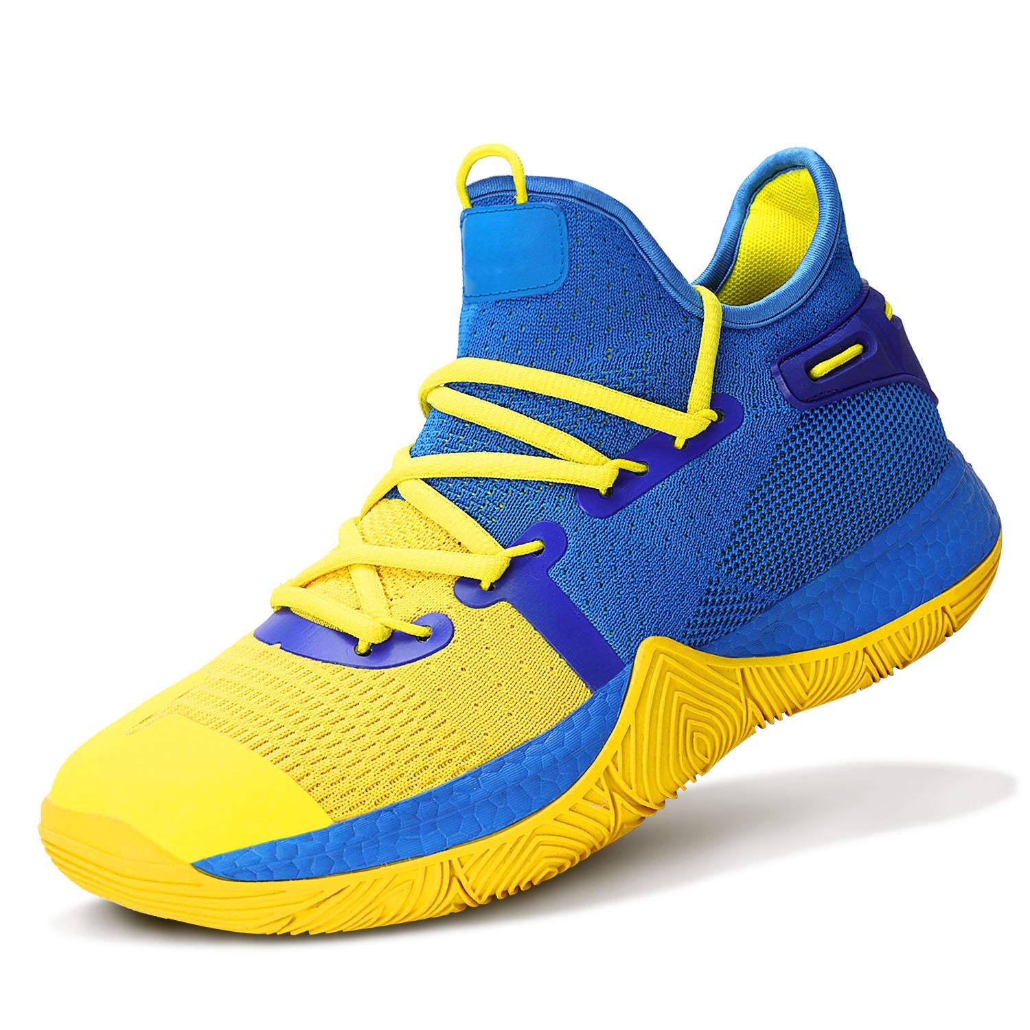WETIKE Boys Basketball Shoes Non-Slip Girls Sneakers Durable Kids Running Shoes Outdoor Trainers (Little Kid/Big Kid)
