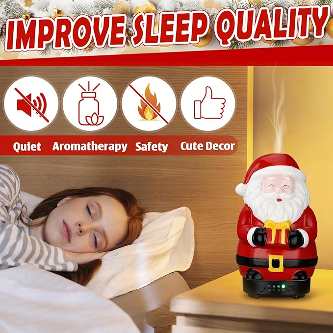 Difusor de Aromas Eléctrico Glooglitter Navideño 120ml miniatura 3