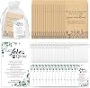 Ctosree 100 Set Wedding Favors for Guests Bulk Include 100 Pcs Self Adhesive Seed Packets Kraft Paper Seed Envelopes Let Love Grow Cards and Organza Gift Bags for Bridal ShowerClassic