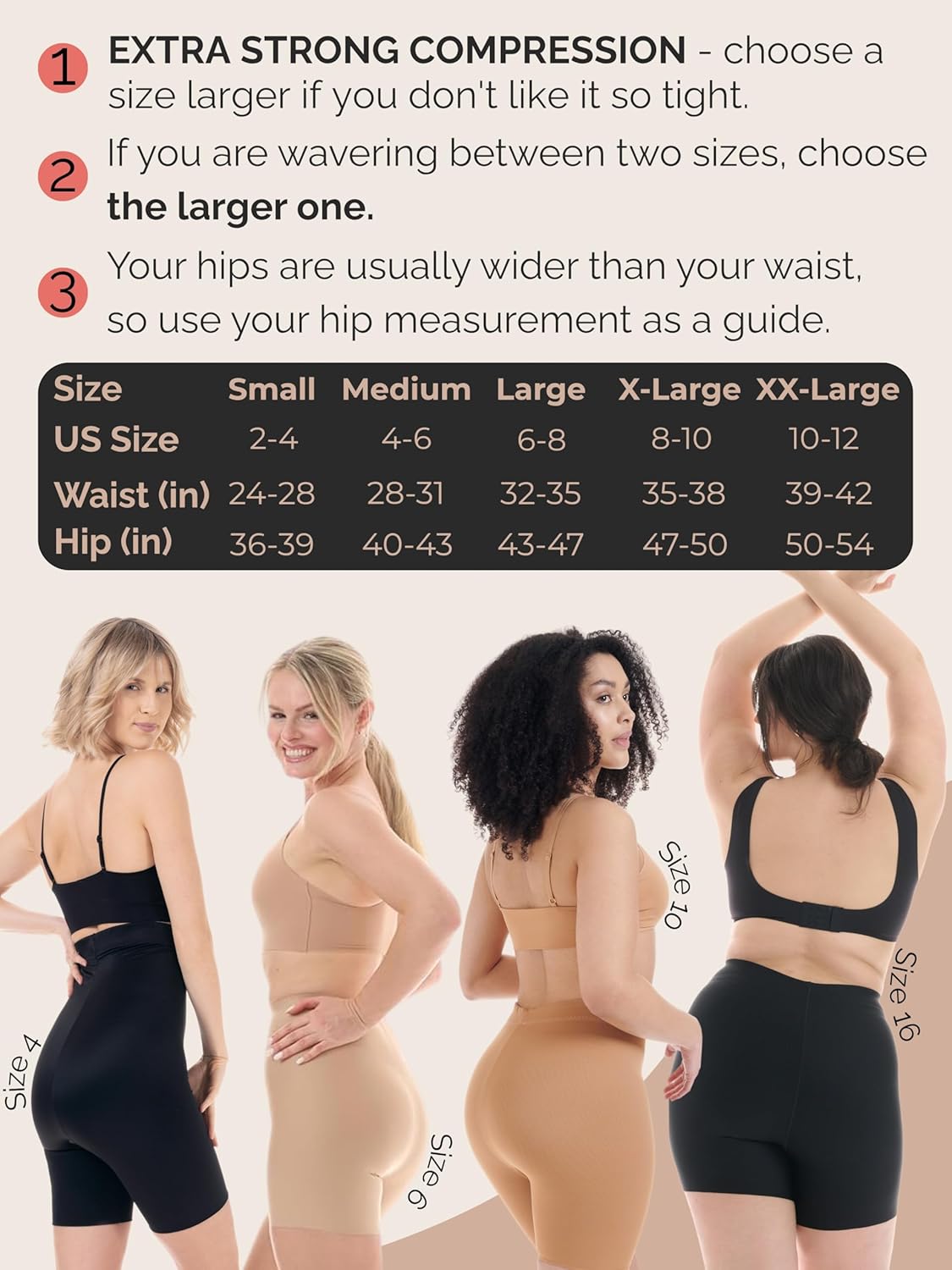 Shaping Shorts Women High Waisted Shapewear Strong Tummy Control Boyshorts - 1300-SS