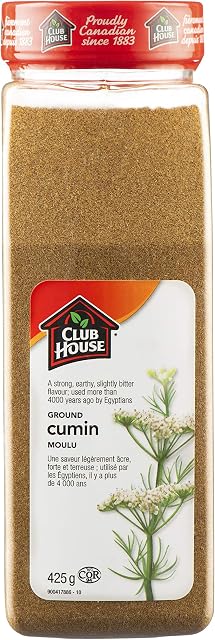 Club House, Quality Natural Herbs and Spices, Ground Cumin, 425g