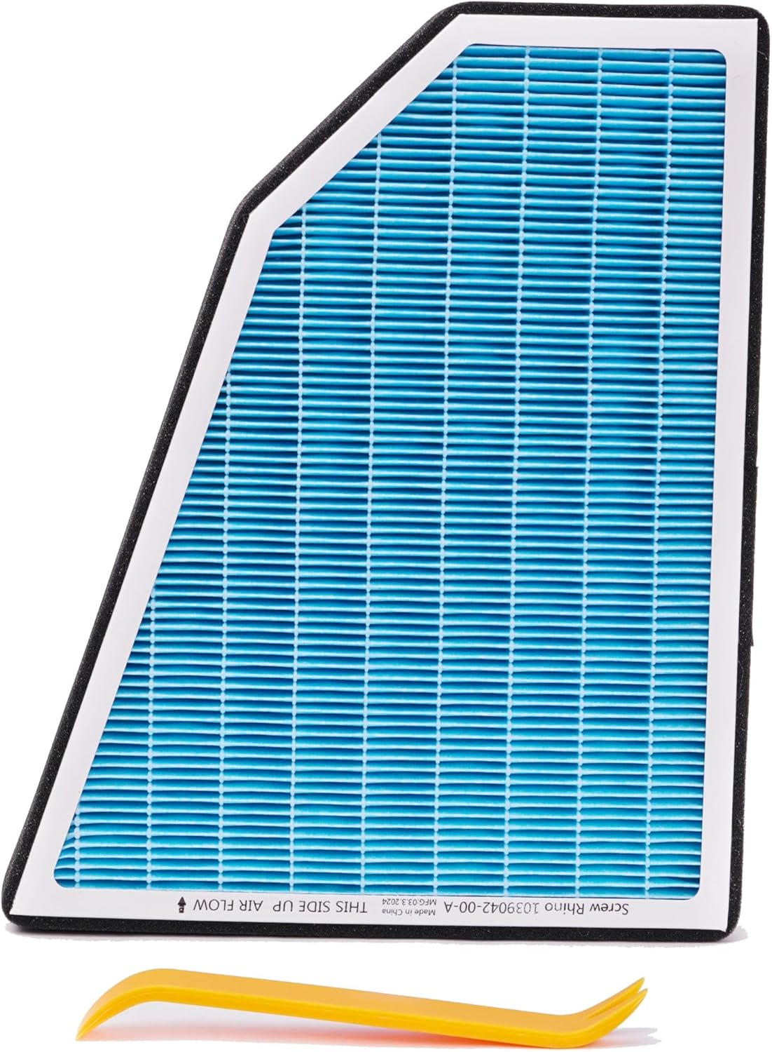 HEPA Cabin Air Filter for Tesla Model X 2015 2016 2017 2018 2019 2020,Activated Carbon, 5-Layer Filter, Stronger Filtering,Low Air Resistance.