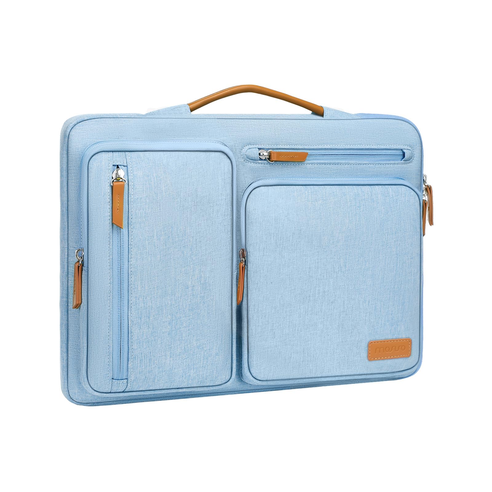 MOSISO 360 Protective Laptop Case 15 inch, 15 inch Laptop Sleeve Compatible with MacBook Air M4 M3 M2 2025 2024 2023, Dell XPS Plus, Side Open