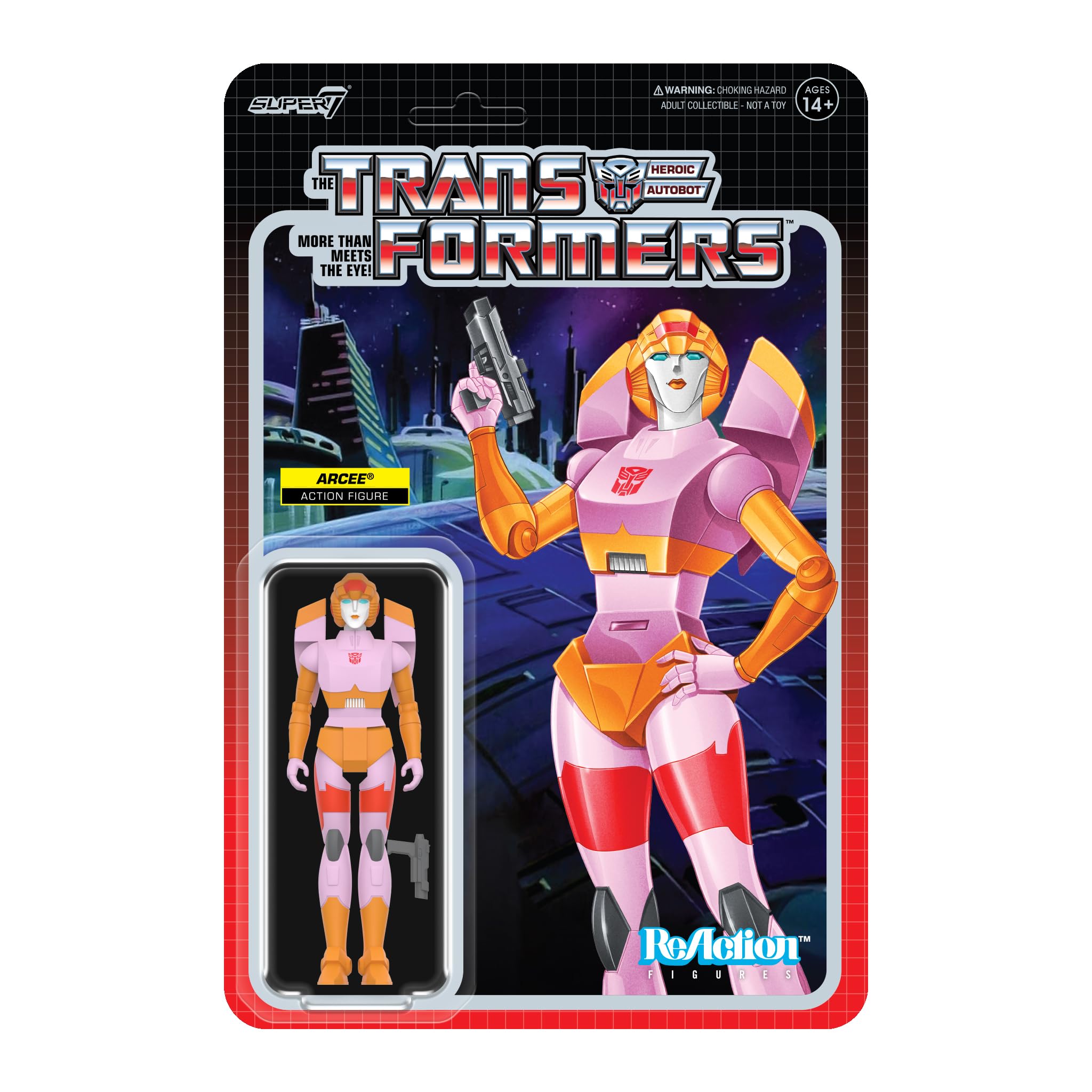 Amazon.co.jp: Super7 トランスフォーマー アーシー (ピンク