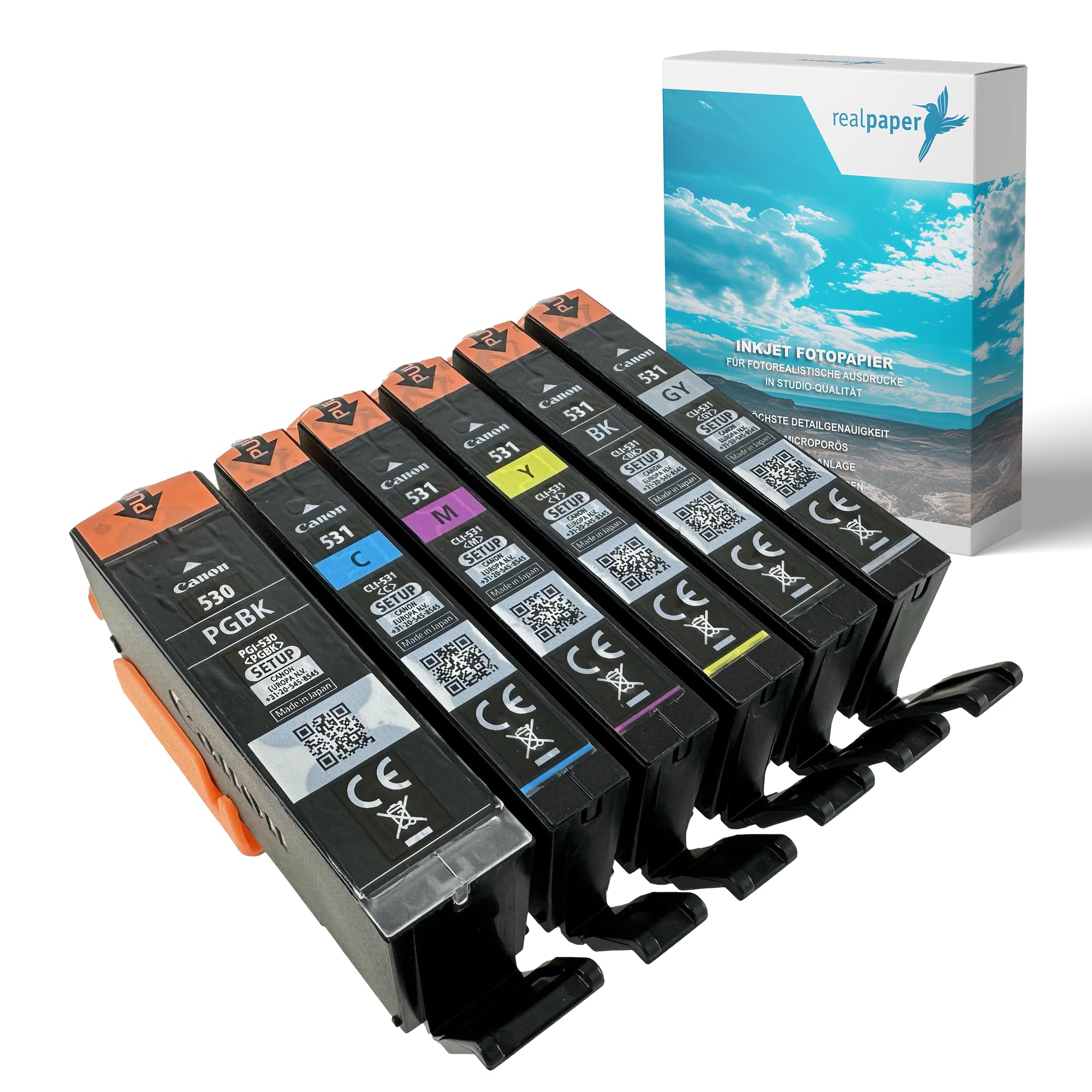 Tinten Nachfüllset Für CANON PGI-520/CLI-521 - 500ml Mit Resetter