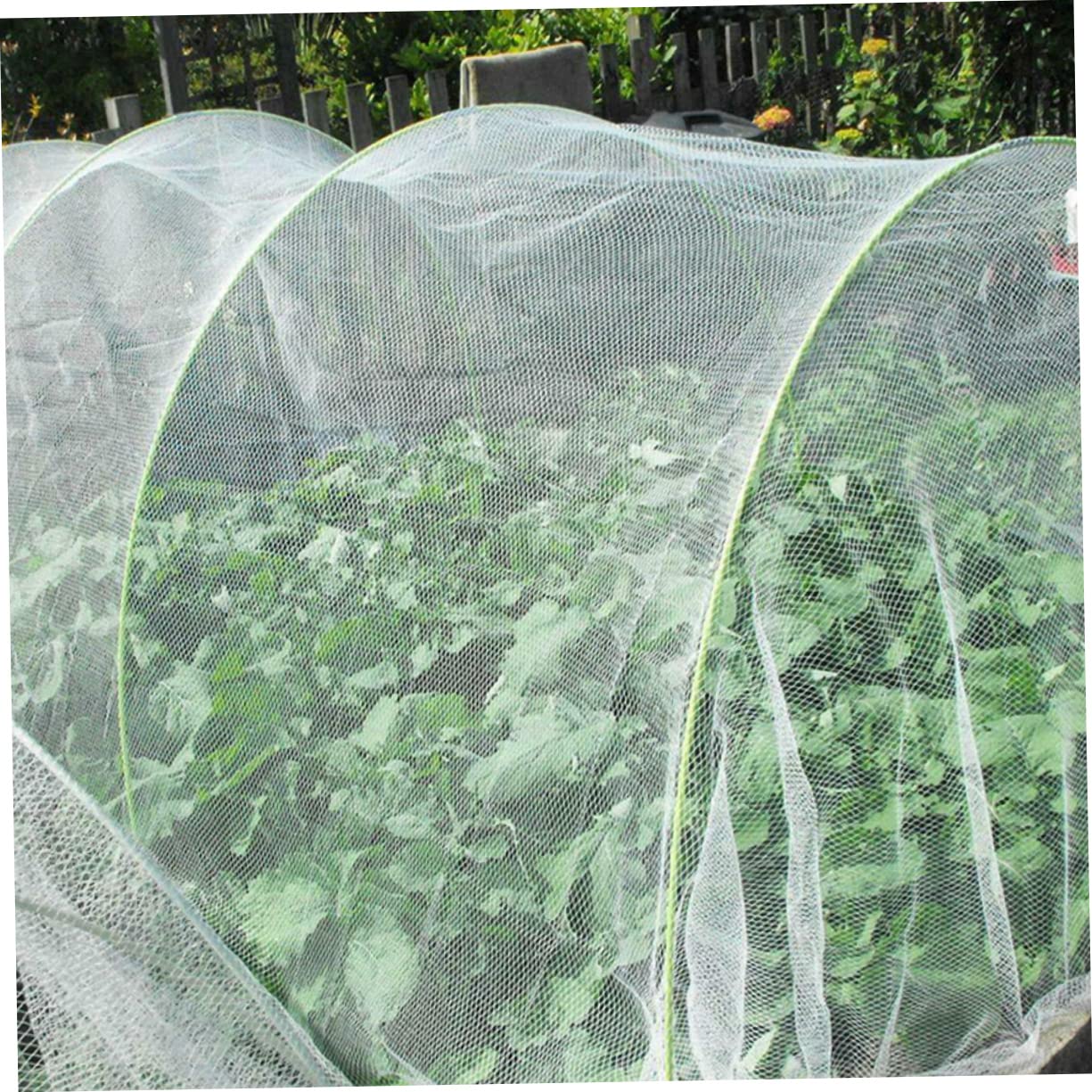 Yardwe Filet de Protection pour Jardin 3x10m en PE Blanc Maillage Ultra Fin pour Protection Solide des Baies et Légumes Oiseaux et Écureuils