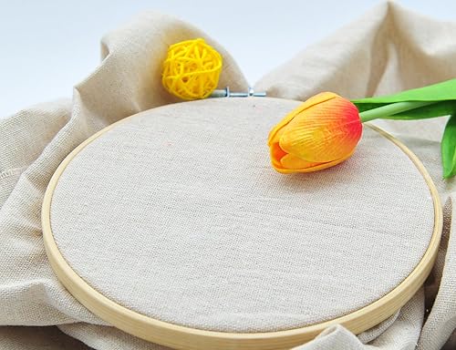 Miniatura 9 de Rose Flavor Tela de lino precortada, tela de manualidades, bricolaje para coser manualidades de 60 pulgadas por 1 yarda (violeta)