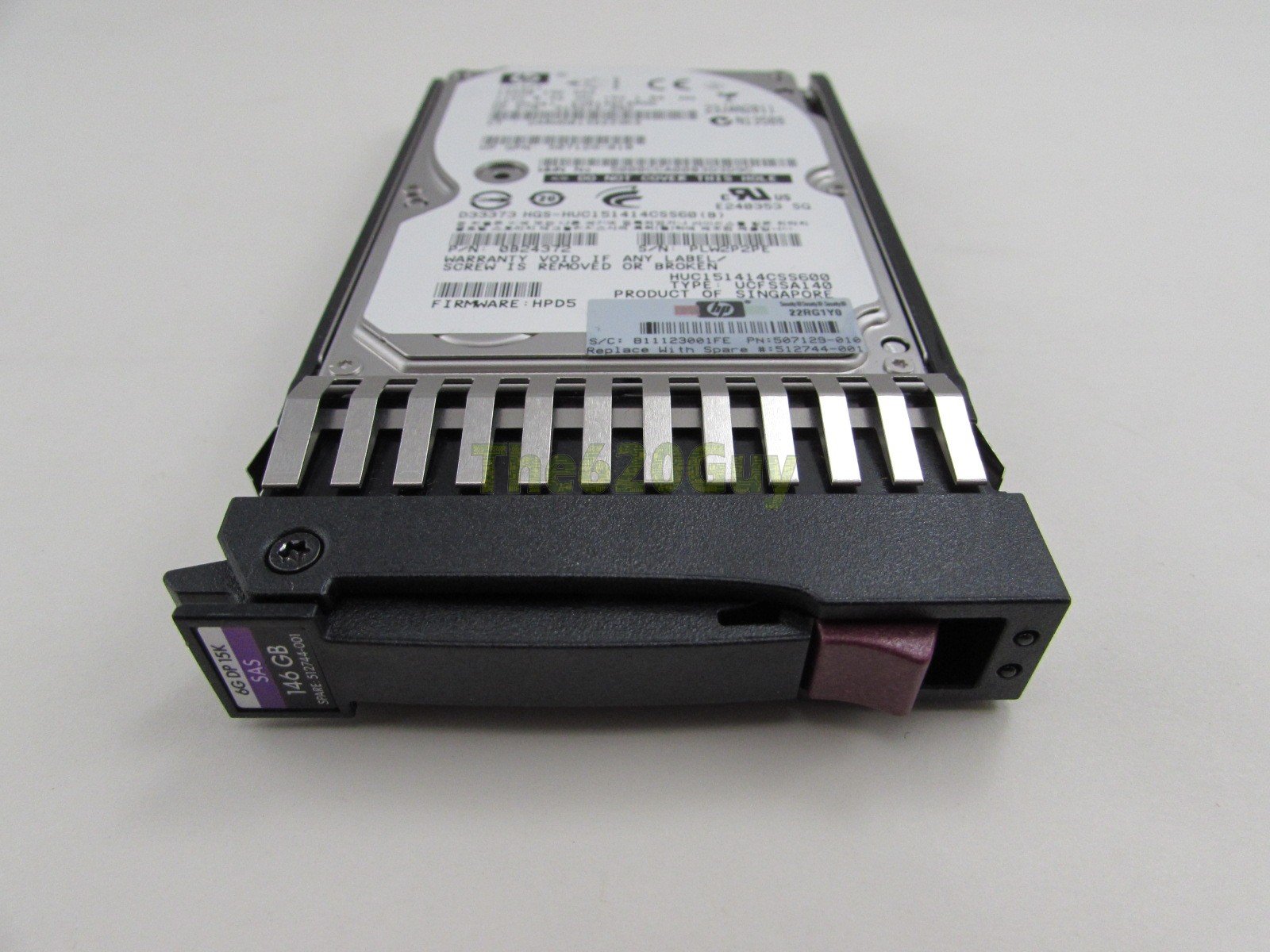 中古】「非常に良い」146GB 15krpm SC 2.5型 6G SAS ハードディスク