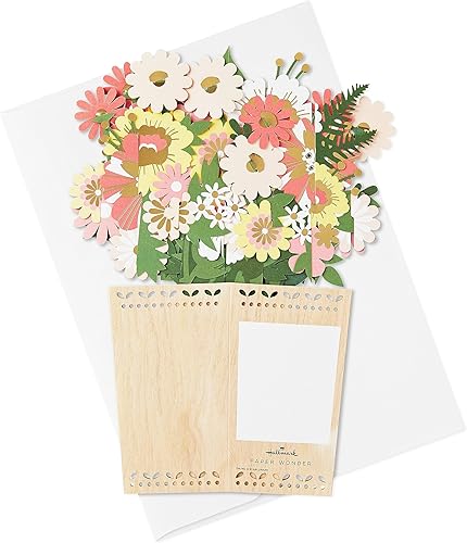 Miniatura 6 de Hallmark Tarjeta desplegable jumbo para el día de la madre o tarjeta de cumpleaños para mujer (ramo floral)